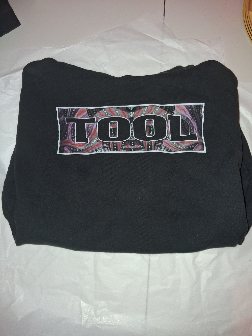 2006 TOOL Alex Grey "Net of Being" Hoodie Tultex Tag L.A. Sleeve Hit Medium